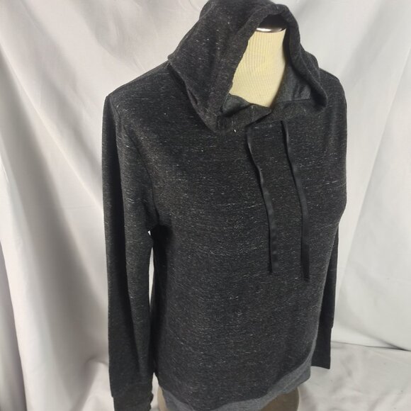 Athletic Works Womens Black Hoodie Size Small 4-6 - Picture 4 of 6
